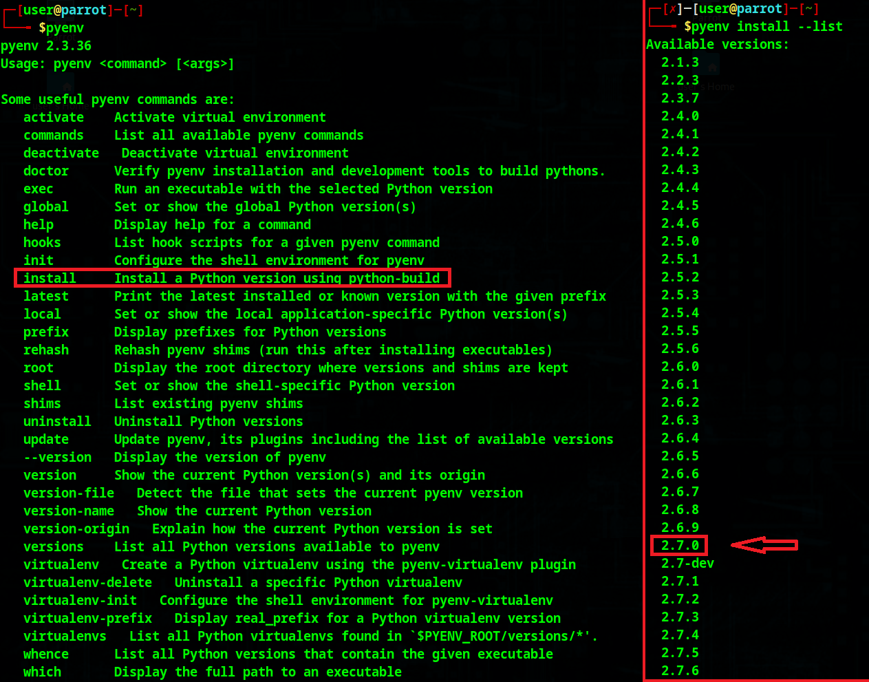 Volatility2 installation